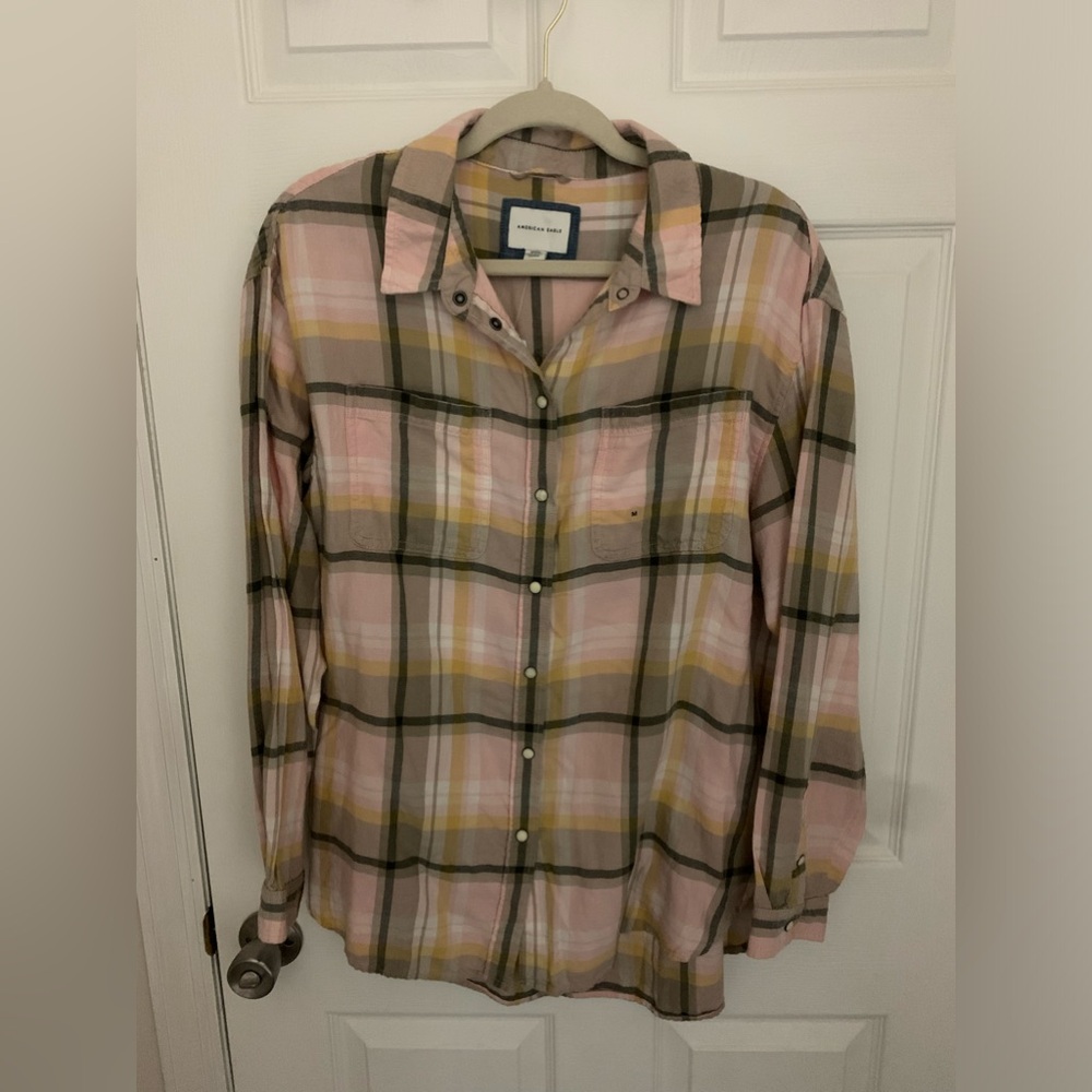 Plaid Button Up Flannel